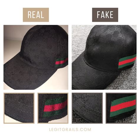 real gucci hat vs fake|gucci knockoff caps.